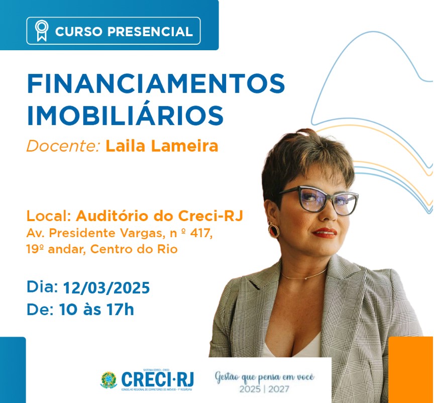 SEDE – Curso Livre de Financiamentos Imobiliários para Corretores de Imóveis