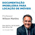 ONLINE – CURSO LIVRE DE DOCUMENTAÇÃO IMOBILIÁRIA PARA LOCAÇÃO DE IMÓVEIS